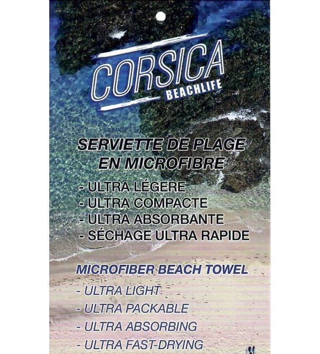 Beach Towel Microfiber 150x75 Cm 01550