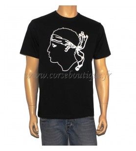   Basic Tee-Shirt Moor's Head Grote contour 12