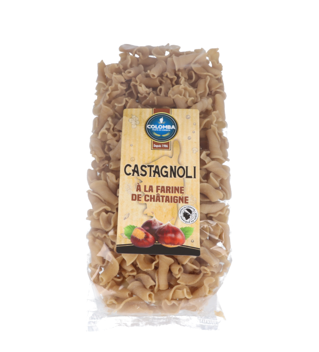 CASTAGNIOLI pasta with chestnut flour