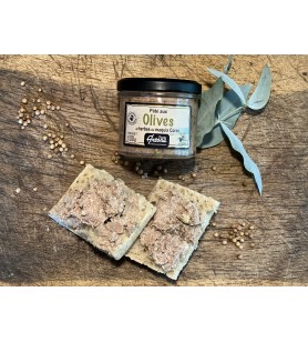 Pâté aux olives et herbes du maquis Corse - 100g