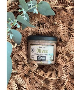 Pâté aux olives et herbes du maquis Corse - 100g