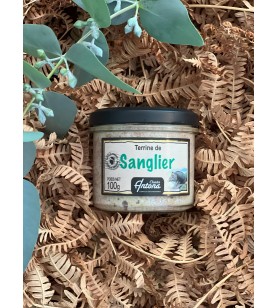 Terrine de Sanglier à l'eau de vie - 100g