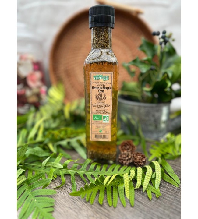 Vinaigre herbes du maquis Corse bio