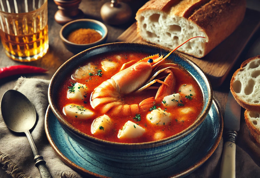 Recept voor Aziminu - Corsicaanse Bouillabaisse